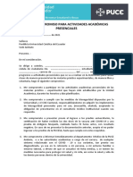 Carta Compromiso - Ingreso Covid