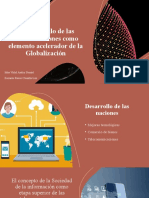 El Desarrollo de Las Comunicaciones Como Elemento Acelerador de La Globalización