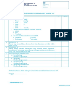 Formulir Kriteria Pasien Masuk Icu