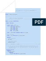 CL - Salv - Table Using Purpose