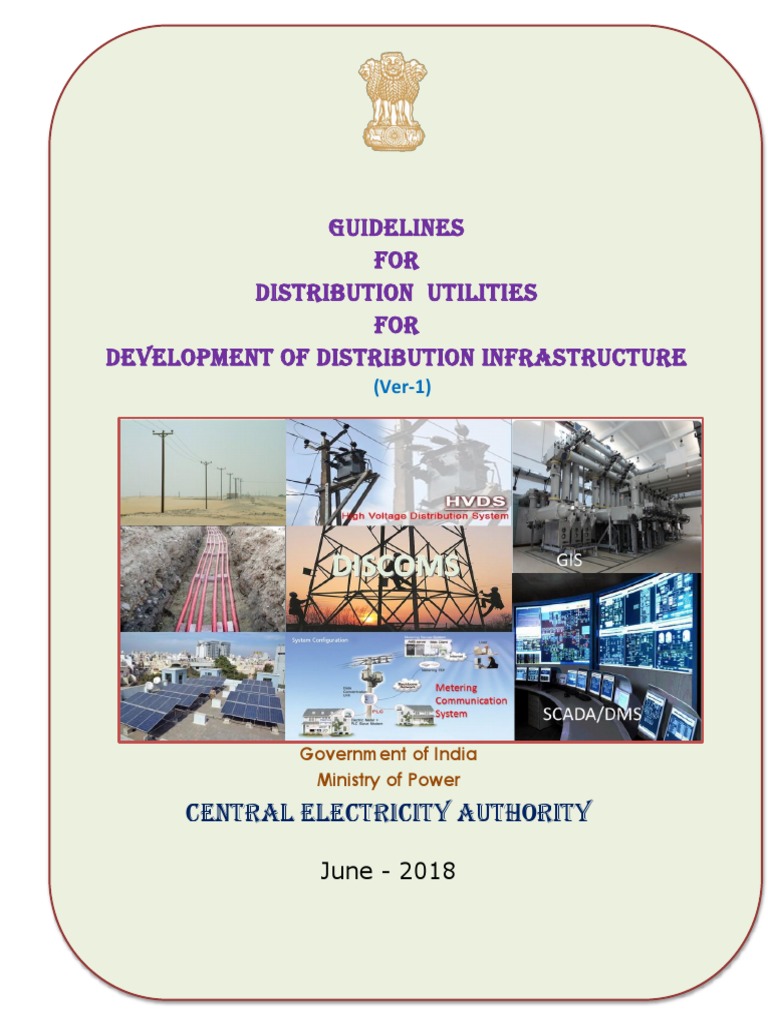 Guidelines For Distribution Utilities | PDF | Electrical Substation ...