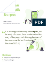 Pelatihan Linguistik Korpus