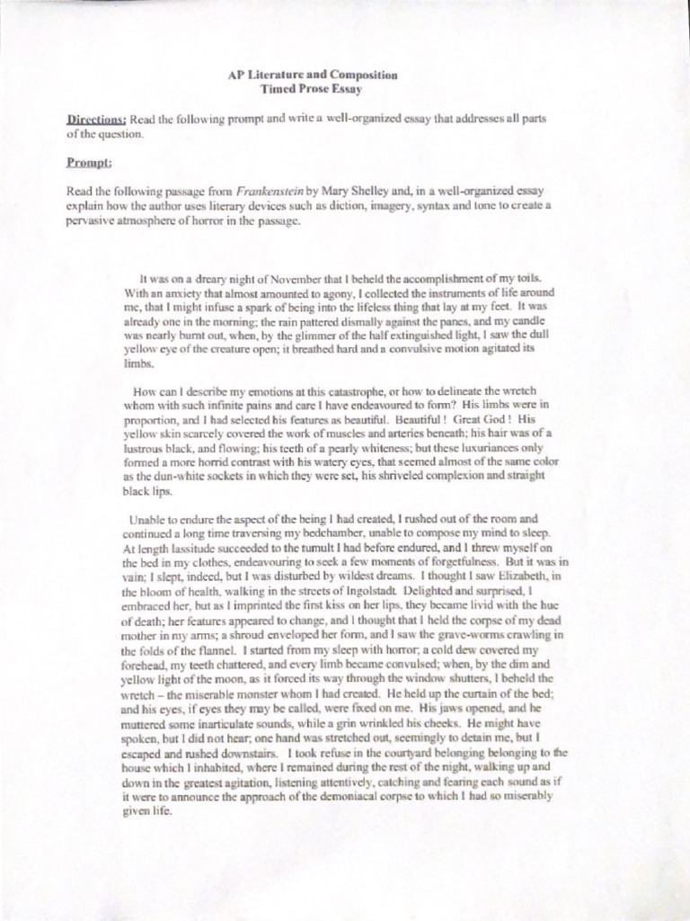 AP Literature and Composition PDF