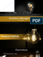 Inventory Management: Rizal Ardianto