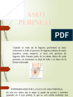 Aseo Perineal