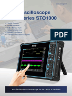 Tablet Oscilloscope Smart Series STO1000: Your Professional Oscilloscope For The Lab or in The Field