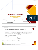 Integral Calculus: Fundamental Principles of Integration