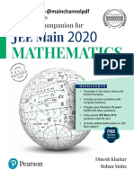 Complete Companion for Jee Main 2020 Mathematics Vol 1