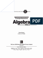 Comprehensive Algebra Vol 2 Vinay Kumar