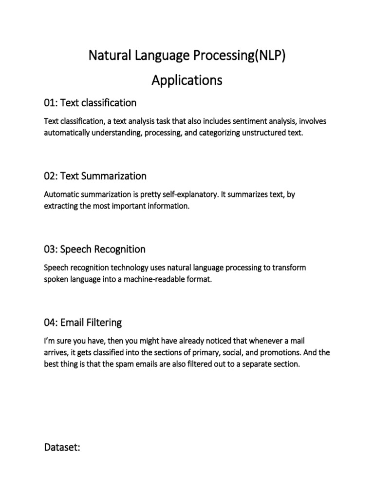 Natural Language Processing | PDF