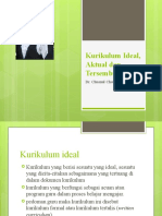 Kurikulum Ideal, Aktual Dan Tersembunyi