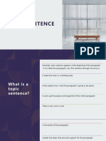 02 - Topic Sentences