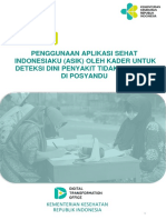 Salinan Panduan Penggunaan Aplikasi Sehat Indonesiaku ASIK - Deteksi Dini PTM - Kader