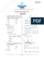 June 26 Jee Main Shift 1 Mathematics Solutions