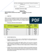 RG01 MN01-SST 8.1.1 Informe Gestión de Obra (I2)