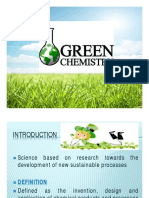 Green Chemistry Presentation - AD