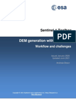 S1TBX DEM Generation With Sentinel-1 IW Tutorial