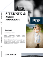 5 Teknik & Angle Fotografi