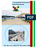 Lagos State Audited Financial Statements, 2018