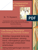 Komunikasi Lintas Budaya