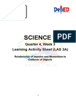 Science 9: Quarter 4, Week 3 Learning Activity Sheet (LAS 3A)