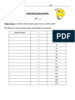 7A - Unit 3-9 - Estimating Roots - CW