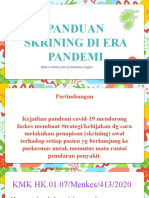 Panduan Skrining Di Era Pandemi: Here Is Where Your Presentation Begins