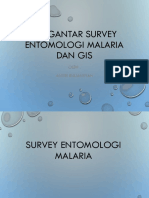 SURVEI ENTOMOLOGI MALARIA