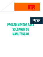 Palestra Soldagem de Manutenção e Revestimento