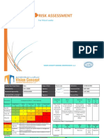 Risk Assessment Fitout Salon