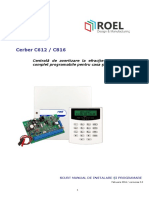 C612 C816 Manual Instalare Si Programare Versiune Scurta RO
