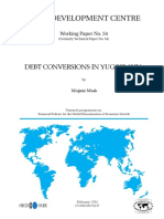 Debt Conversions in Yugoslavia