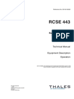 RCSE 443: Remote Control and Status Equipment
