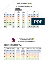 Jadual Nilam Petang Mulai Ogos