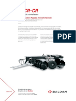 GTCR-CR Série 16-24: Grade Aradora Pesada Control Remoto