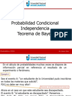 Probabilidad Condicional y Teorema de Bayes