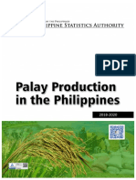 Palay Production in The Philippines, 2018-2020