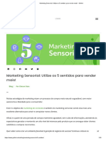 Marketing Sensorial - Utilize Os 5 Sentidos para Vender Mais! - Gofind