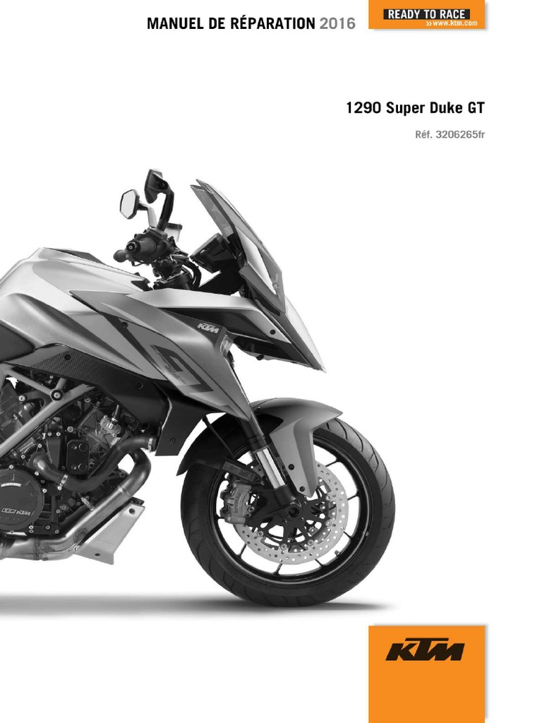 Manuel de Réparation 1290 SuperDuke GT 2016 | PDF