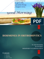 Hormones in Orthodontics