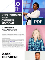 5 tips for being your own best advocate