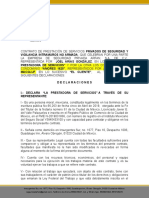 Contrato de Prestación de Servicios