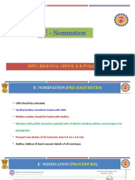 E - Nomination Process Flow Updated