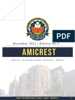 December 2021 - Edition No.3: Amity International School, Saket-Amicrest