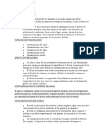 La Contaminación