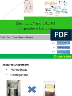 Aula Dispersões e Exercícios