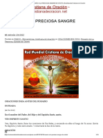 ROSARIO A LA PRECIOSA SANGRE DE CRISTO - Red Mundial Cristiana de Oración