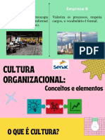 Cultura organizacional: conceitos e elementos