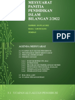 Mesyuarat Panitia Pendidikan Islam Bil 2 - 2022 New
