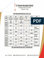 FIRST TERM EXAM ROUTINE 2022-23 (Std-6 To 12) : STD - 6 STD - 7 STD - 8 STD - 9 STD - 10 STD - 12